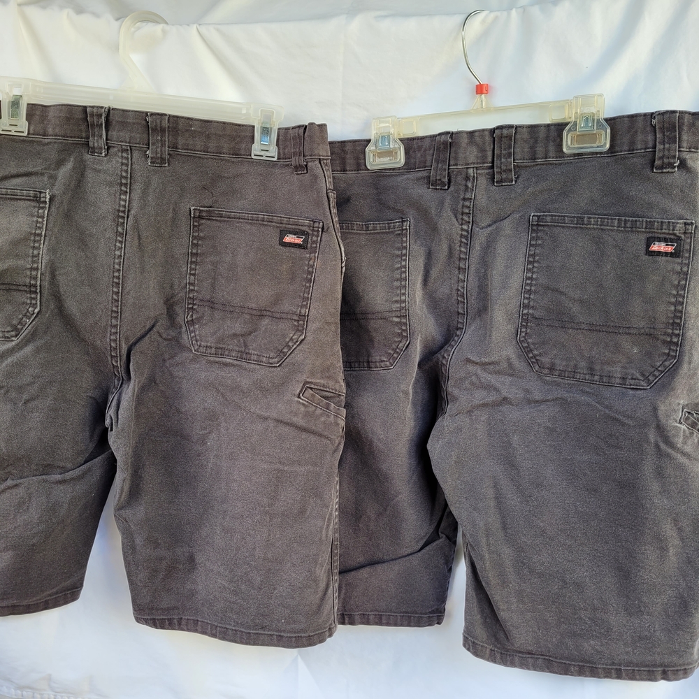 Dickies Men's Dark Gray Cargo Shorts Bundle